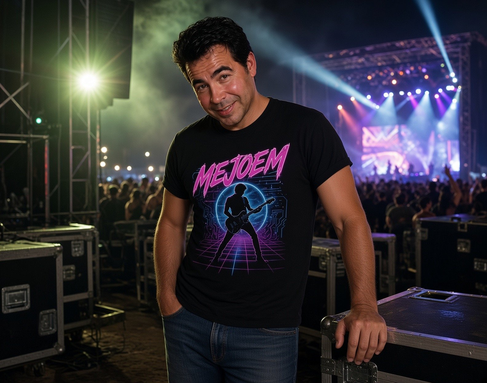 MeJoeM backstage